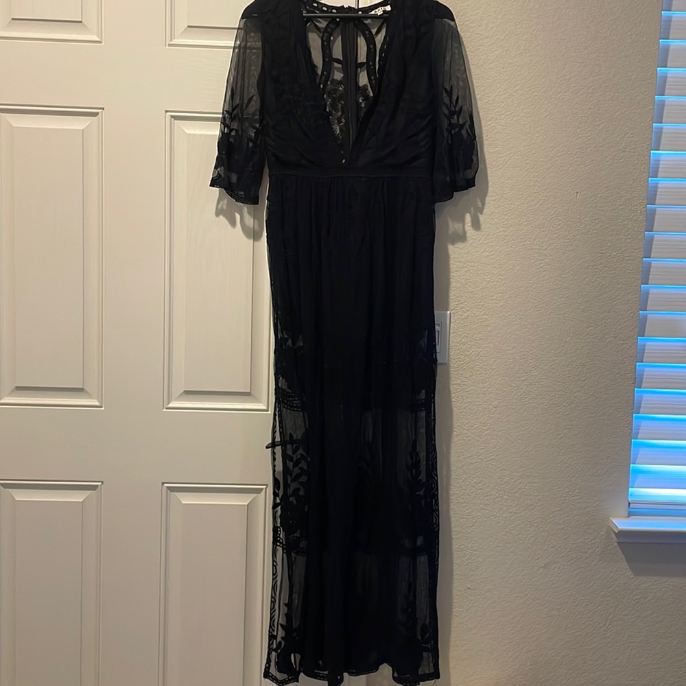 Black Axis Jumpsuit (Size M)